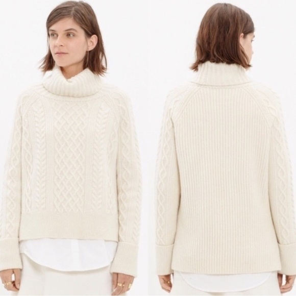 Madewell Sweaters - Madewell Cityblock Turtleneck Sweater Size XS
